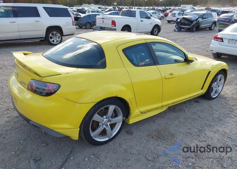 2004 Mazda Rx-8 Sport Automatic z USA, uszkodzony, nr VIN JM1FE17N440128475